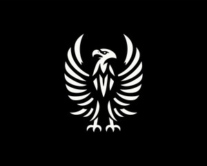 Eagle logo design icon vector template