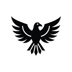 eagle black flat icon style.eps