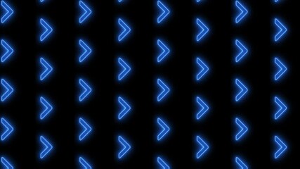 Abstract motion background with glowing blue neon lines moving diagonally across the frame at high speed. This trendy gaming background animation is full HD and a seamless loop.	
