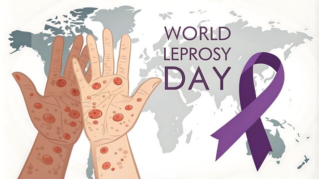 Leprosy Day, World Leprosy Day, Poster, Banner, World Leprosy Day Post.
