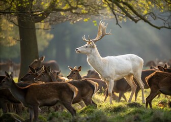 Albino Deer: Unique Beauty in the Wild -  Nature's Superpower