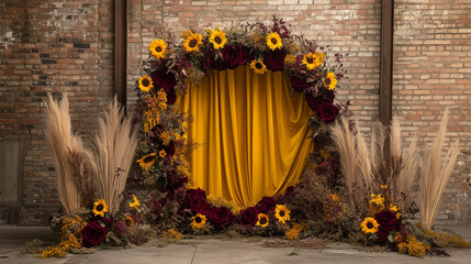Photography backdrop for weddings, portraits, maternity shoots, and events, featuring elegant designs, floral accents, and unique styles	