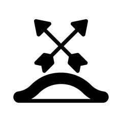 traditional glyph icon