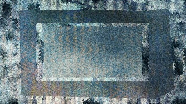 An abstract wavy psychedelic grunge motion graphic background design.