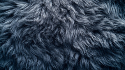 Fototapeta premium Wool texture. Gray fluffy background texture close up. 