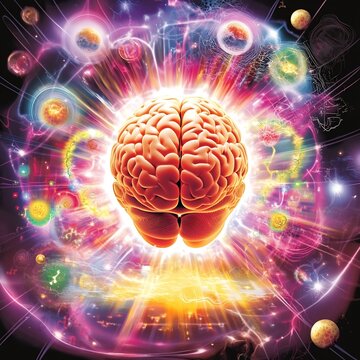 Exploding Brain of Cosmic Consciousness and Imaginative Insight