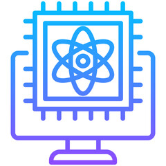 Quantum Computing Icon