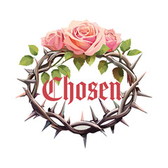 Obraz premium Christian Quote design for print