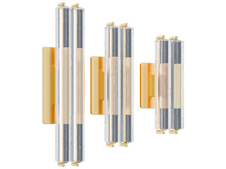 RH Audubon Double Sconce - Elegant Lighting Fixture Against Black Background