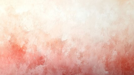 Fototapeta premium Abstract textured background with soft peach and white tones.