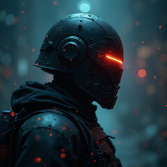 Future military concept built with artificial intelligence