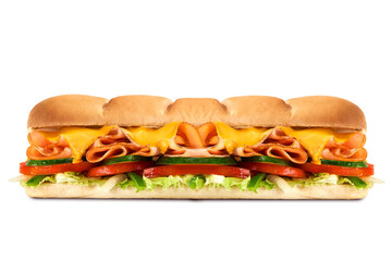 slice chicken sandwich long size