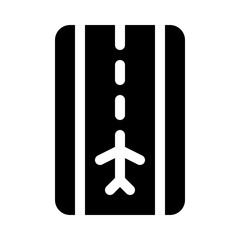 runway glyph icon