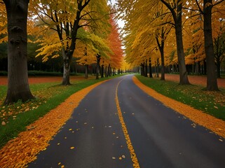 autumn in the park