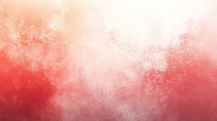 Fototapeta premium Abstract red and white watercolor texture background.