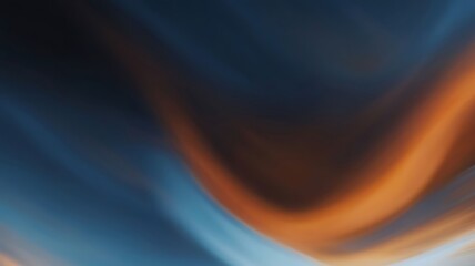 blurred bands of orange, brown, and blue grainy gradient Abstract background