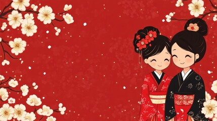 Accessories for people celebrating the New Year, simple without background image