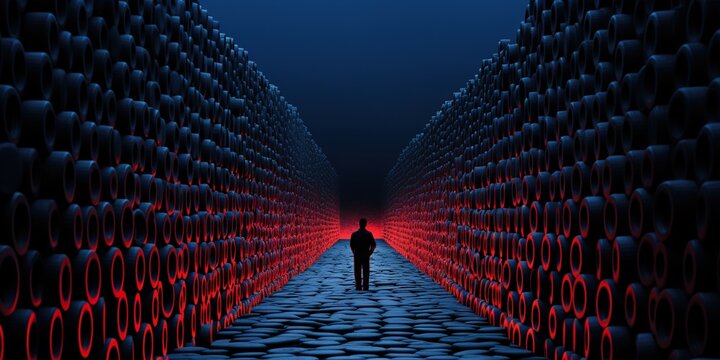 binary code background