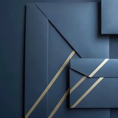 Elegant Embossed Blue Leather Texture Collection