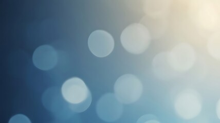 Fototapeta premium a blurry bokeh pattern of light-blue and tan circles