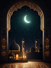 eid mubarak greeting card
