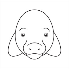 Dugong in Its Ocean Habitat - Graceful Marine Mammal