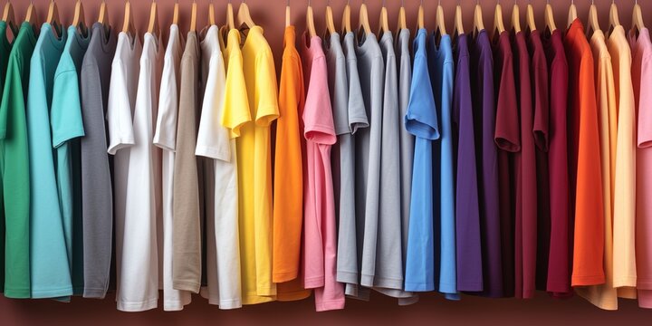 colorful shirts