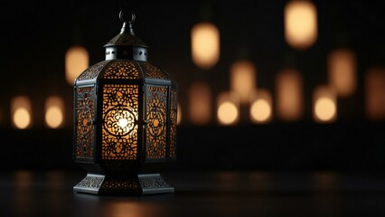 old clock in the night