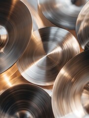 Retro-Inspired Metallic Texture – Perfect for Vintage and Creative Design Projects