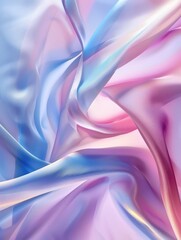 Obraz premium Dreamy Pastel Textures and Abstract Silk Patterns – Perfect for Elegant and Creative Designs