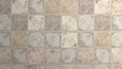 Obraz premium Vintage Distressed Tile Pattern