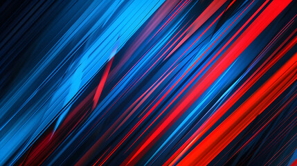 A vibrant abstract background featuring dynamic blue and red light streaks, suitable for tech, energy, and futuristic designs. Its perfect for modern and visually striking media