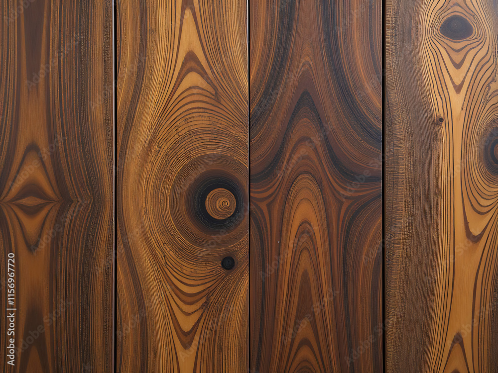 Poster The Unique Brown Root Exotic Wood Panel Features A Distinctive Textured Pattern That Adds Warmth And Visual Interest To Spaces. 00001