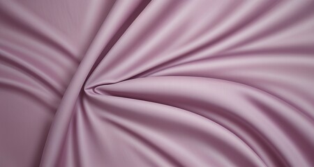 purple silk background. Close-up of luxurious satin fabric with smooth folds and a soft gradient transitioning from pastel pink to lavender-blue hues