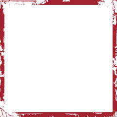 Vector grunge border, grunge border brush, grunge border edge, square grunge border