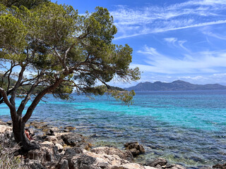 Playa Formentor, Majorka, Hiszpania © Paulina