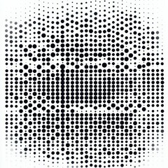 High-Contrast Black and White Optical Pattern with Hypnotic Zigzag and Line Effects