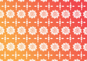 seamless pattern with snowflakes