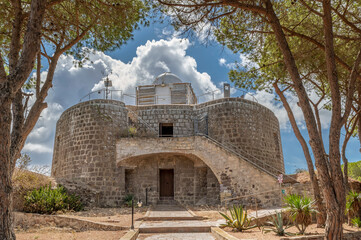Ancient Multimedia Museum of the San Vittorio Tower in Carloforte, Italy