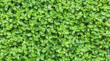 From an overhead perspective, a vibrant young forest in spring or summer