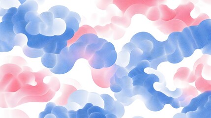 Creative abstract swirling clouds design digital art colorful background bright environment aesthetic concept