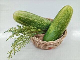 cucumbers on the table
