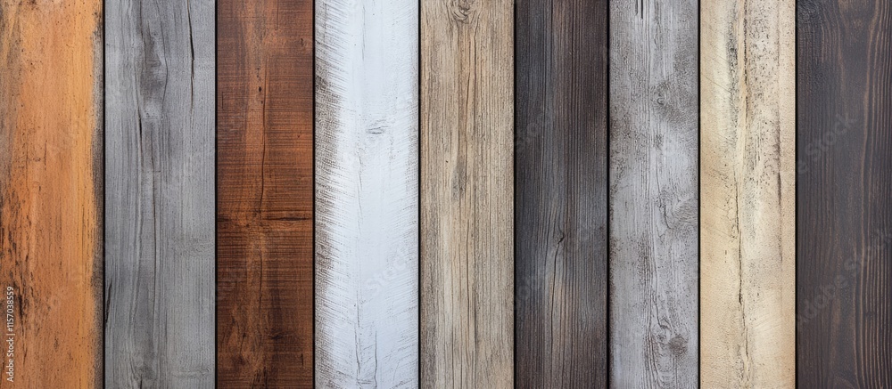 Poster rustic weathered wooden planks showcasing diverse grain textures ideal for enhancing design projects
