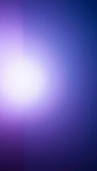 Obraz premium A digital abstract background with a bright white sun in a blue and purple sky with white specks, a gradient from light to dark, and a smooth, soft, and dreamy look.
