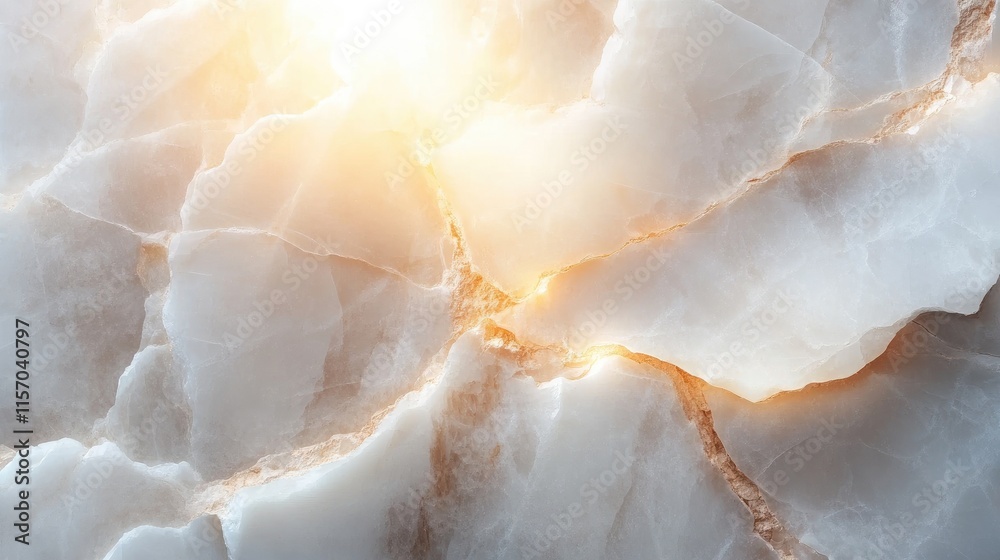 Aufkleber Elegant white marble texture with natural patterns for luxurious interior design and tile applications showcasing refined sophistication.