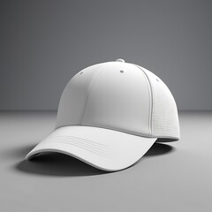 Fototapeta premium white baseball cap