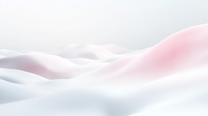 Obraz premium Serene abstract landscape in soft colors.