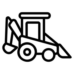 Backhoe icon
