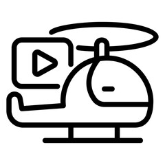 Helicopter icon