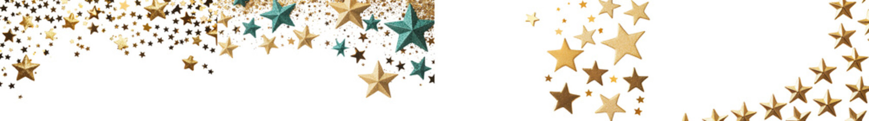 Elegant golden stars falling and sparkling on a glitter background  Festive and luxurious design for Christmas New Year anniversary birthday or any celebratory event  Shiny